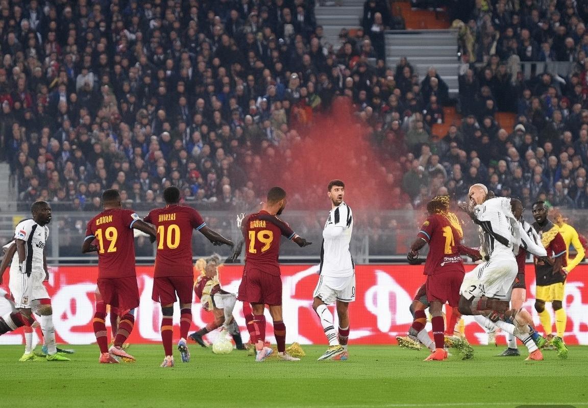 意甲巅峰对决：尤文图斯VS罗马激情碰撞纪实(图1)